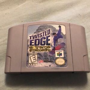 Twisted edge extreme snowboarding for n64